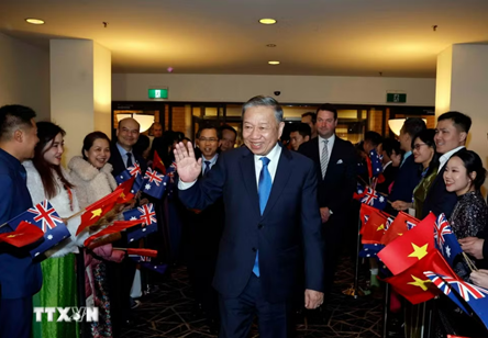 Top Vietnamese leader arrives in Canberra as part of state visit to Australia